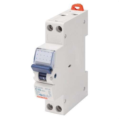 Interruttore Magnetotermico 1P+N 20A Curva C 10kA con riferimento GW90228 del marchio GEWISS