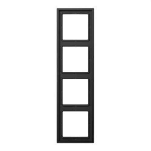 Cornice quadrupla dark LS con riferimento AL2984D del marchio JUNG