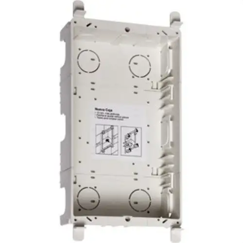 Scatola da incasso per placca Sfera New o Serie 7 da 2 moduli con riferimento 375602 del marchio TEGUI