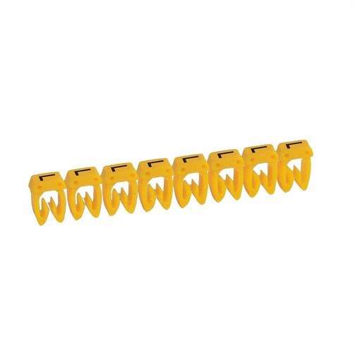 Etichetta per cablaggio CAB 3 - Lettera L fino a 1,5mm2 con riferimento 038311 del marchio LEGRAND