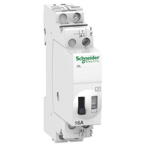 Telerruttore ITL 1P 16A 24V CA 12V CC con riferimento A9C30111 del marchio SCHNEIDER ELECTRIC