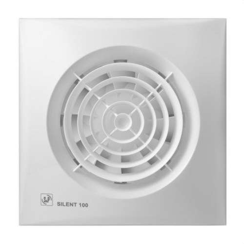 Estrattore per bagno SILENT-100 CRZ (220-240V 50) RE con riferimento 5210401500 del marchio SOLER & PALAU