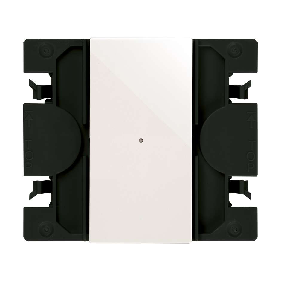 Commutatore elettronico Simon iO a tasto stretto bianco Simon 270 con riferimento 21001201-090 del marchio SIMON