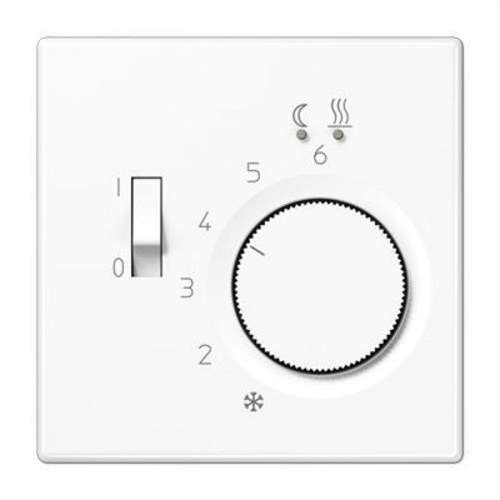 Termostato per riscaldamento a pavimento LS990 10A bianco brillante con riferimento FTRLS231WW del marchio JUNG
