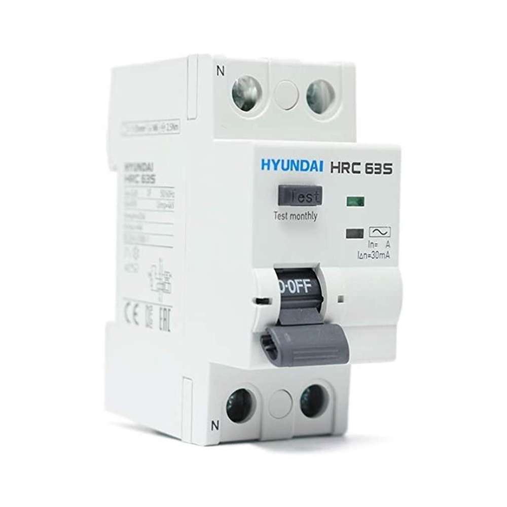 Differenziale STD 2P 40A 300mA Classe A Selettivo con riferimento HRC63S-T2PG7040 del marchio HYUNDAI