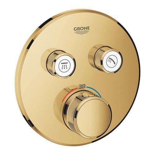 Termostato incasso con 2 manopole Grohtherm SmartControl - Cool sunrise con riferimento 29119GL0 del marchio GROHE