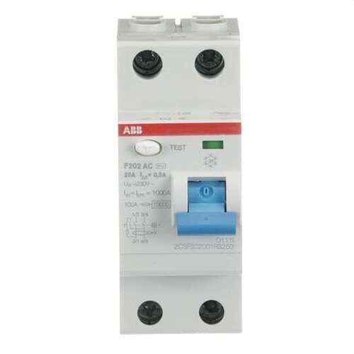 Differenziale 2P 25A Classe AC 300mA con riferimento 2CSF202001R3250 del marchio ABB