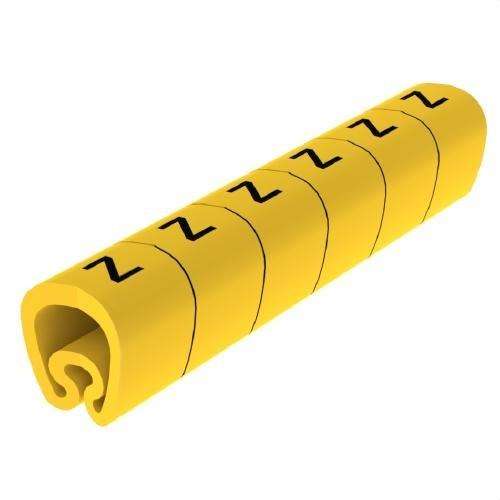 Segnalatori precortati gialli Ø18 PVC plastificati con riferimento 1813-Z del marchio UNEX