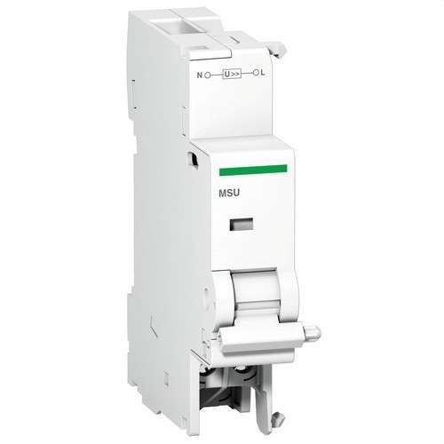 Bobina di protezione contro le sovratensioni iMSU soglia da 255V a 400V con riferimento A9N26500 del marchio SCHNEIDER ELECTRIC