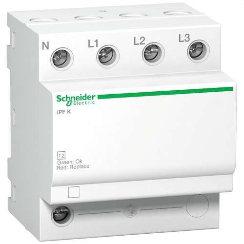 Limitatore di sovratensioni transitorie tipo 2 Acti9 iPFK40 40KA 340V 3P+N con riferimento A9L15688 del marchio SCHNEIDER ELECTRIC