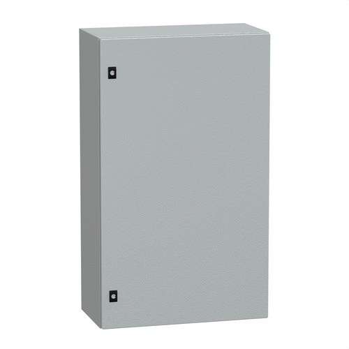 Armadio a muro in acciaio porta cieca senza piastra di montaggio 1000x600x300 PanelSeT CRN con riferimento NSYCRN106300 del marchio SCHNEIDER ELECTRIC