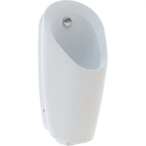 Urinatoio Geberit Preda con sistema di scarico integrato a rete con riferimento 116.072.00.1 del marchio GEBERIT