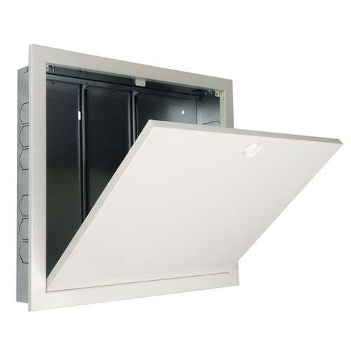 Armadio in acciaio zincato per collettori 840x510x90 mm con riferimento 1008090 del marchio ORKLI