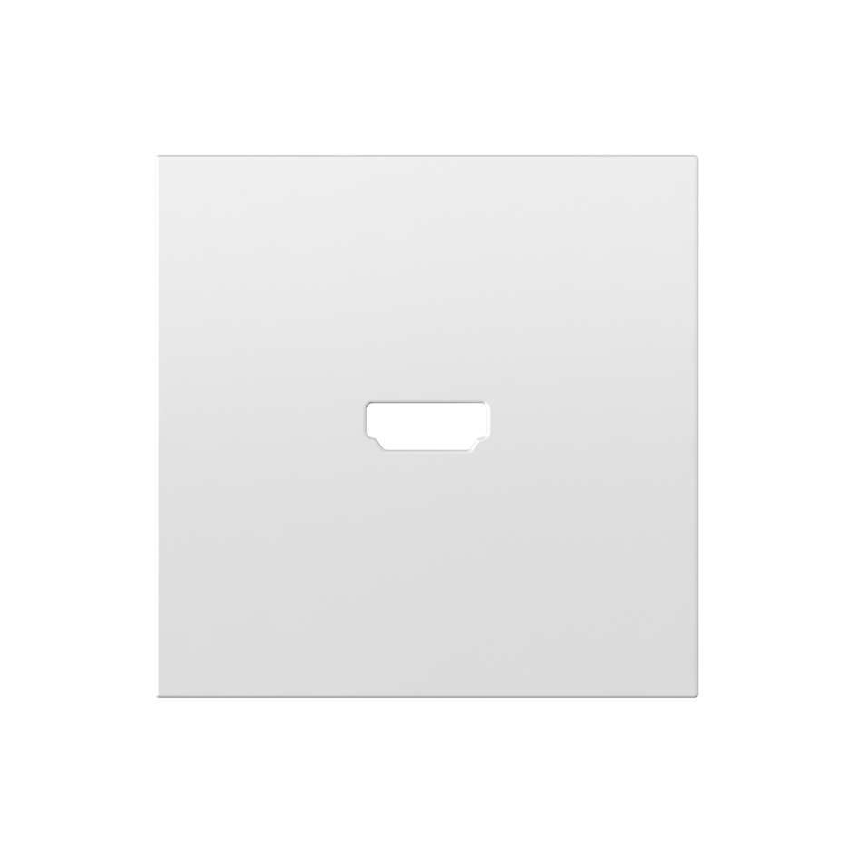 Copertura per connettore HDMI bianco opaco Simon 360 con riferimento 36000094-190 del marchio SIMON