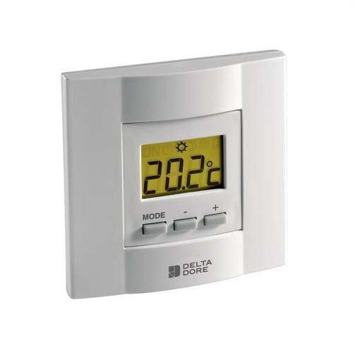 Termostato d'ambiente per pompa di calore reversibile TYBOX 51 con riferimento 6053036 del marchio DELTA DORE