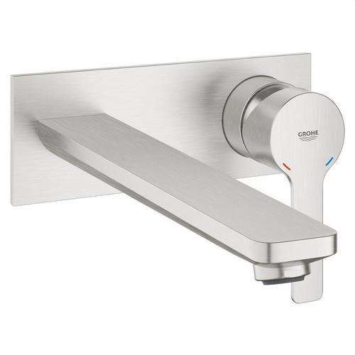 Rubinetto lavabo a parete monocomando 1/2" taglia L Lineare cromato con riferimento 23444DC1 del marchio GROHE