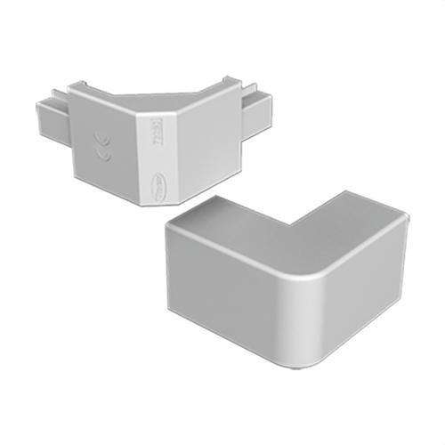 Angolo esterno grigio 40x40mm U24X con riferimento 73270-04 del marchio UNEX
