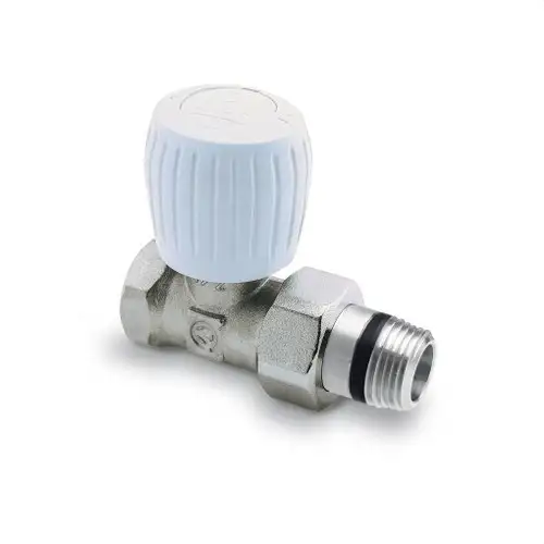Valvola non termostatica bitubo femmina dritta 1/2" senza regolazione con riferimento 1126 del marchio ORKLI