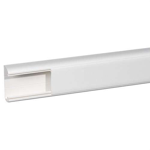 Canale DLP monoblocco 35x80 con coperchio da 65mm bianco - Canale di 2 metri con riferimento 010461 del marchio LEGRAND