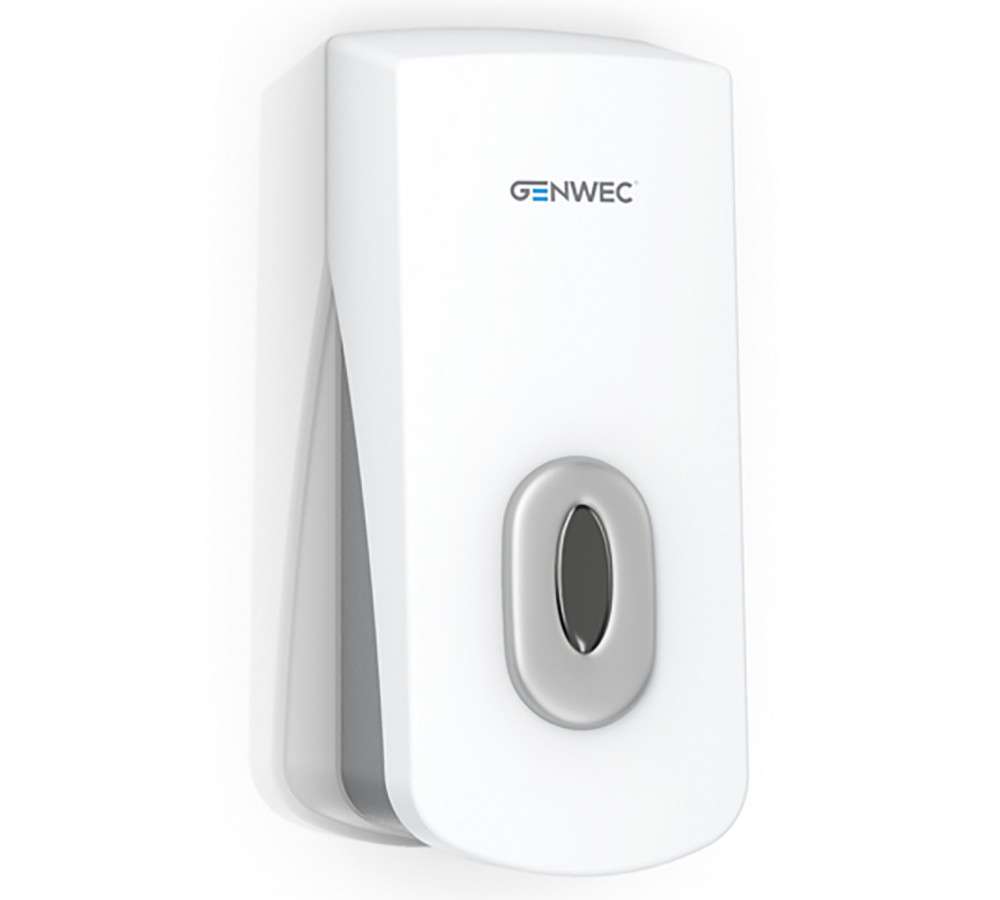 Dispenser di sapone 1000ml ABS bianco con riferimento GW04 12 01 00 del marchio GENWEC