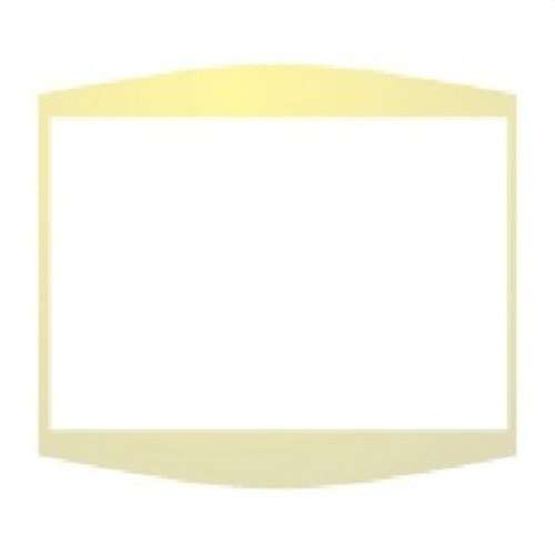 Cornice intermedia decorativa oro opaco Coral con riferimento 21600-ORM del marchio BJC