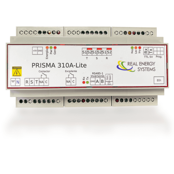 Regolatore di potenza per autoconsumo per piccoli impianti PRISMA-310ALITE con riferimento PRISMA-310ALITE del marchio REAL ENERGY SYSTEMS