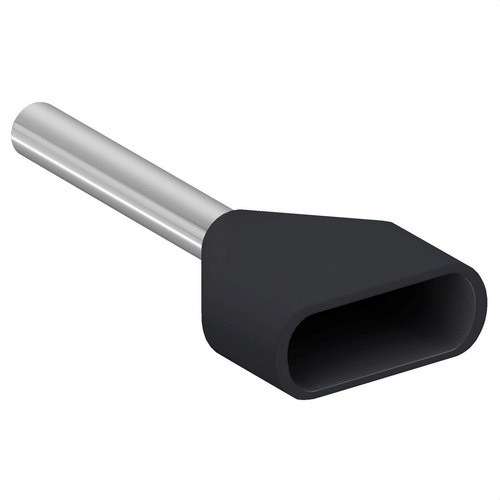 Terminale per cavo doppio isolato 1,5mm2 nero con riferimento AZ5DE015 del marchio SCHNEIDER ELECTRIC