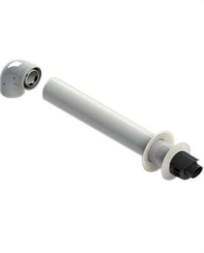 Kit di scarico fumi orizzontale compatibile con ACV, Baxi e Viessmann con riferimento 610KCCVIP15 del marchio FIG