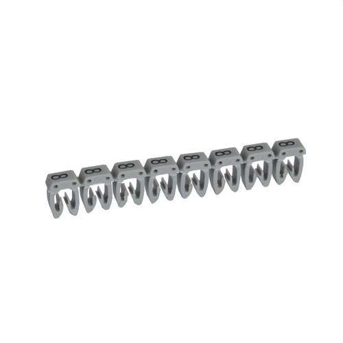 Etichetta per cablaggio CAB 3 - Cifra 8 fino a 2,5mm2 con riferimento 038228 del marchio LEGRAND