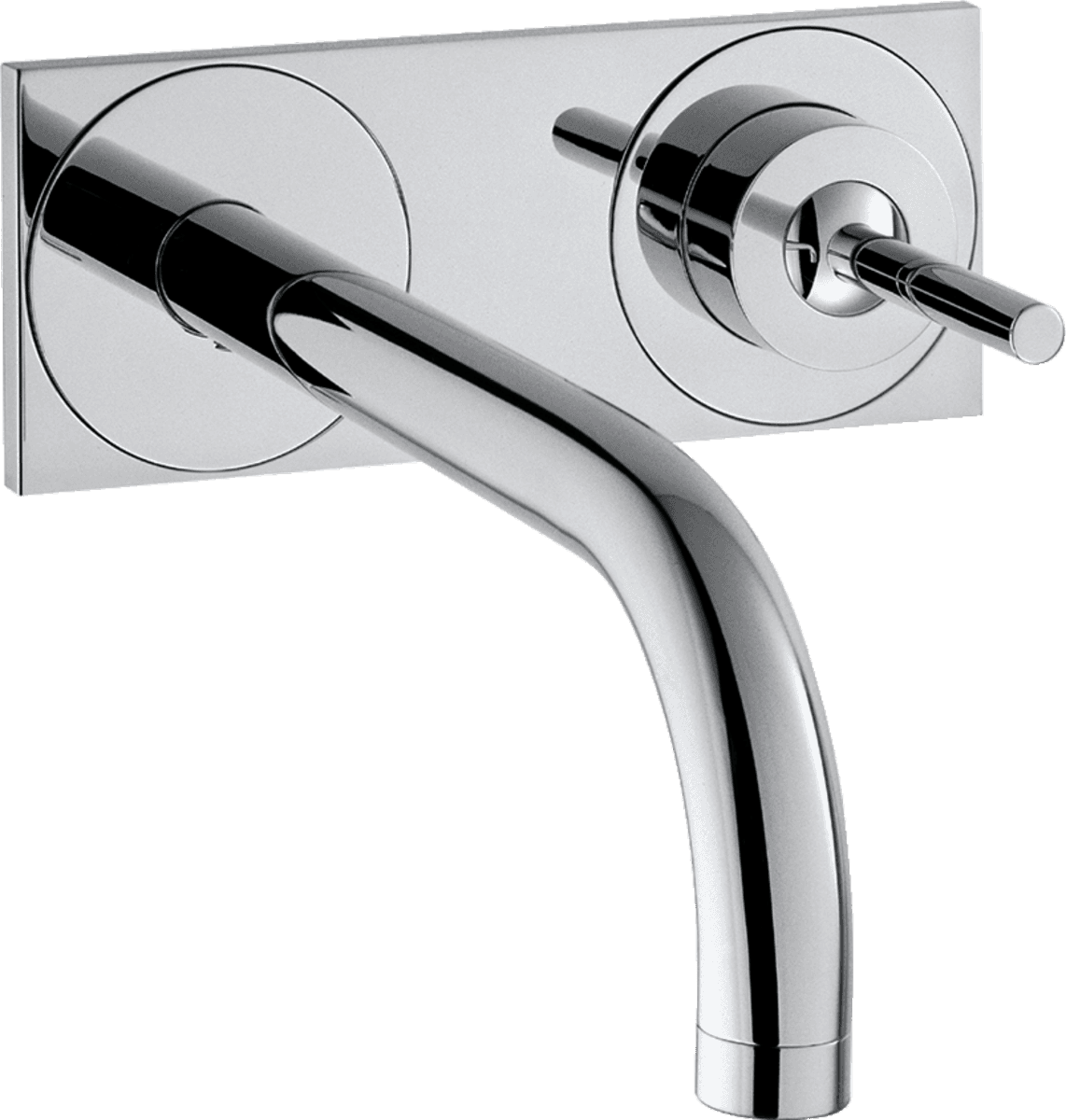 Miscelatore monocomando per lavabo incasso 225mm AXOR Uno cromo con riferimento 38115000 del marchio HANSGROHE