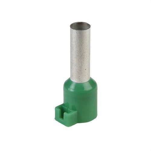 Estremità del cavo con portaetichette a pressione 6mm2 verde con riferimento DZ5CA062 del marchio SCHNEIDER ELECTRIC