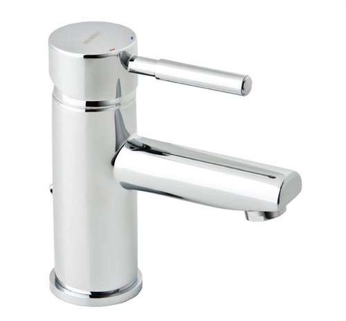 Rubinetto monocomando per lavabo TAU cromo con riferimento 65135 18 45 66 del marchio GENEBRE