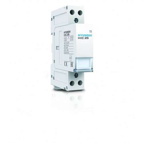 Contattore modulare 25A 4NO+0NC 230V AC con riferimento HIC25-40NSX230 del marchio HYUNDAI