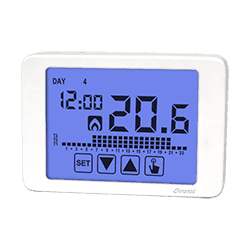 Cronotermostato wireless con schermo tattile Orbis CHRONOS con riferimento OB325600 del marchio ORBIS