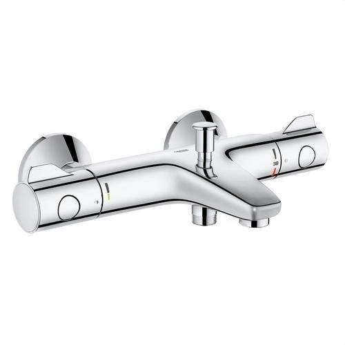 Miscelatore termostatico per doccia e vasca 1/2" Grohe Grohtherm 800 cromo con riferimento 34567000 del marchio GROHE