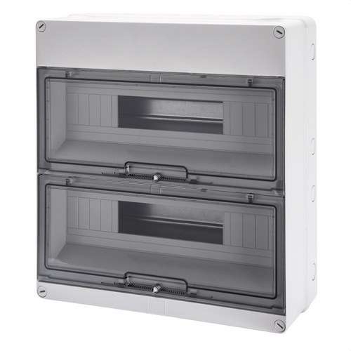 Scatola di distribuzione da superficie stagna 36 moduli (18x2) con riferimento GW40009 del marchio GEWISS