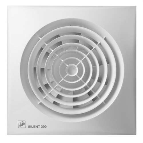 Estrattore da bagno SILENT-300 CHZ Silver (220-240V 50) RE con riferimento 5210606400 del marchio SOLER & PALAU