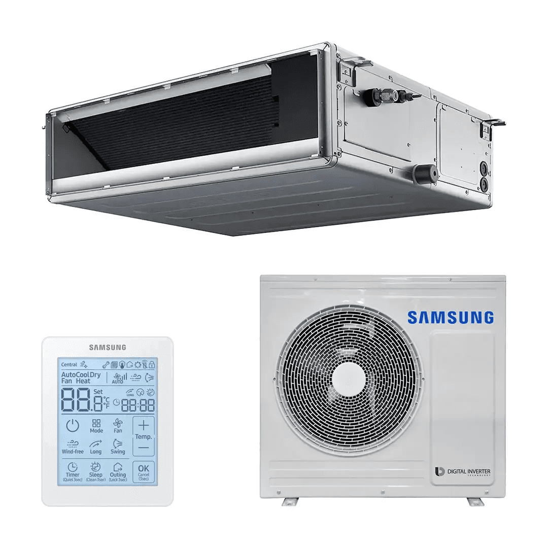 Condizionatore d'aria canalizzato Samsung Deluxe 12 kW 41000 BTU con riferimento F-AC120RXN del marchio SAMSUNG