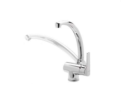Rubinetto da cucina monocomando abbattibile K8 cromo con riferimento 61900 28 45 66 del marchio GENEBRE