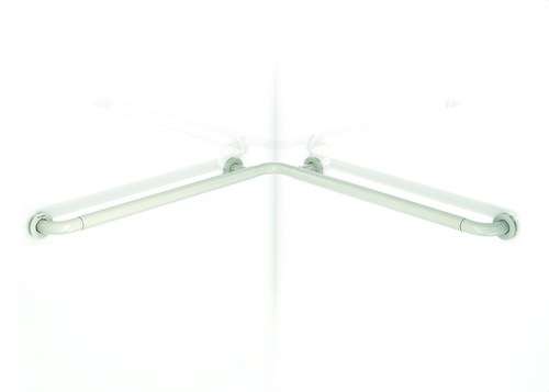 Barra di supporto parete-parete ad angolo di 90º 815mm nylon con riferimento GW11 36 09 00 del marchio GENWEC