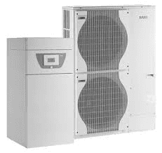 Set di aerotermia bibloc Baxi Platinum BC iPlus V200 16 MR con riferimento 7694483 del marchio BAXI 