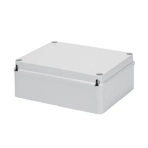 Scatola di derivazione con coperchio basso avvitato 240x190x90mm con riferimento GW44208 del marchio GEWISS