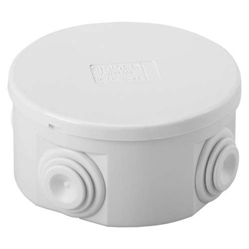Scatola di derivazione con coperchio a pressione basso diametro 80x40mm con riferimento GW44002 del marchio GEWISS