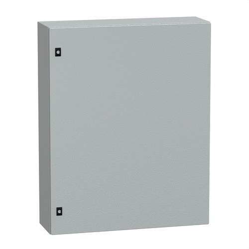 Armadio a muro in acciaio porta cieca senza piastra di montaggio 1000x800x250 PanelSeT CRN con riferimento NSYCRN108250 del marchio SCHNEIDER ELECTRIC