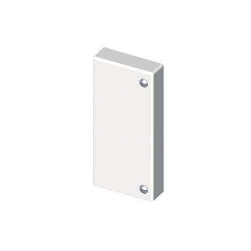 Tappo finale bianco 60x150mm U24X con riferimento 73385-2 del marchio UNEX