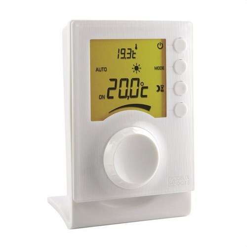 Termostato radio per caldaia o pompa di calore Tybox 33 con riferimento 6053002 del marchio DELTA DORE