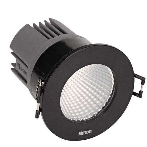 Downlight LED 703.25 3000K WIDE FLOOD IP65 DALI nero con riferimento 70325338-483 del marchio SIMON