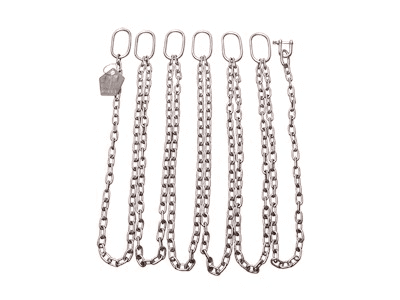 Catena di sollevamento in acciaio inox certificata 320 kg 8 m con riferimento 98989670 del marchio GRUNDFOS