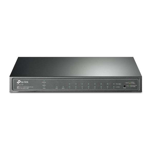 Switch intelligente Gigabit a 10 porte JetStream con PoE+ su 8 porte con riferimento TL-SG2210P del marchio TP-LINK