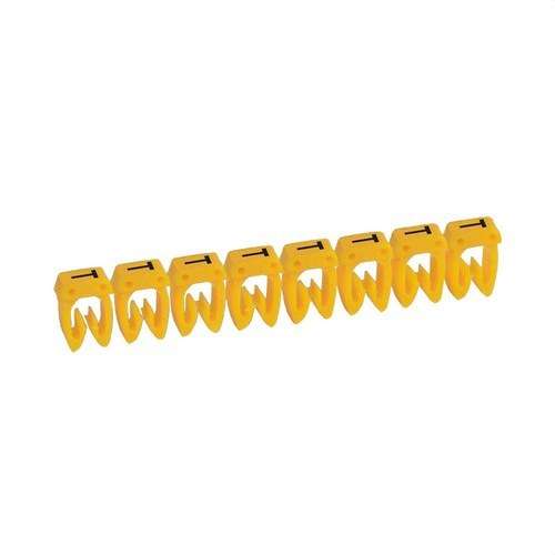 Etichetta per cablaggio CAB 3 - Lettera T fino a 1,5mm2 con riferimento 038319 del marchio LEGRAND